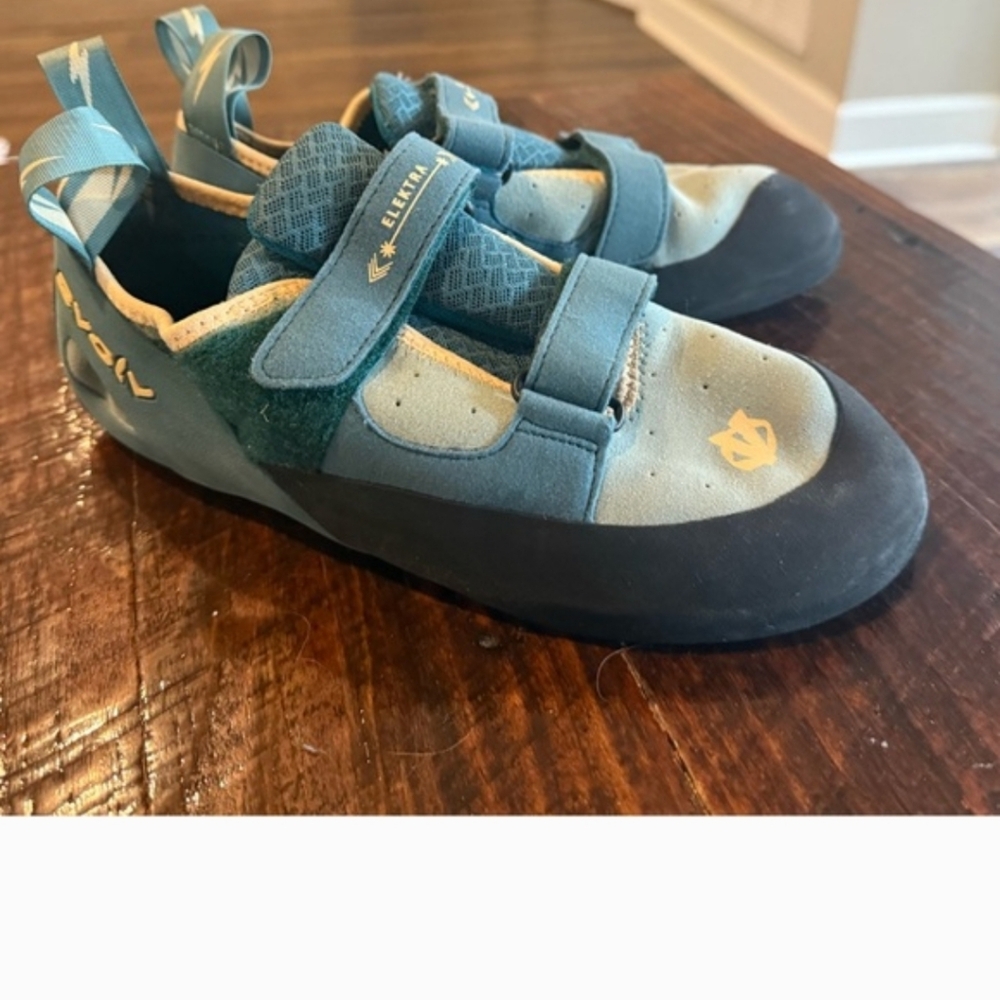New Evolv Elektra rock climbing shoes